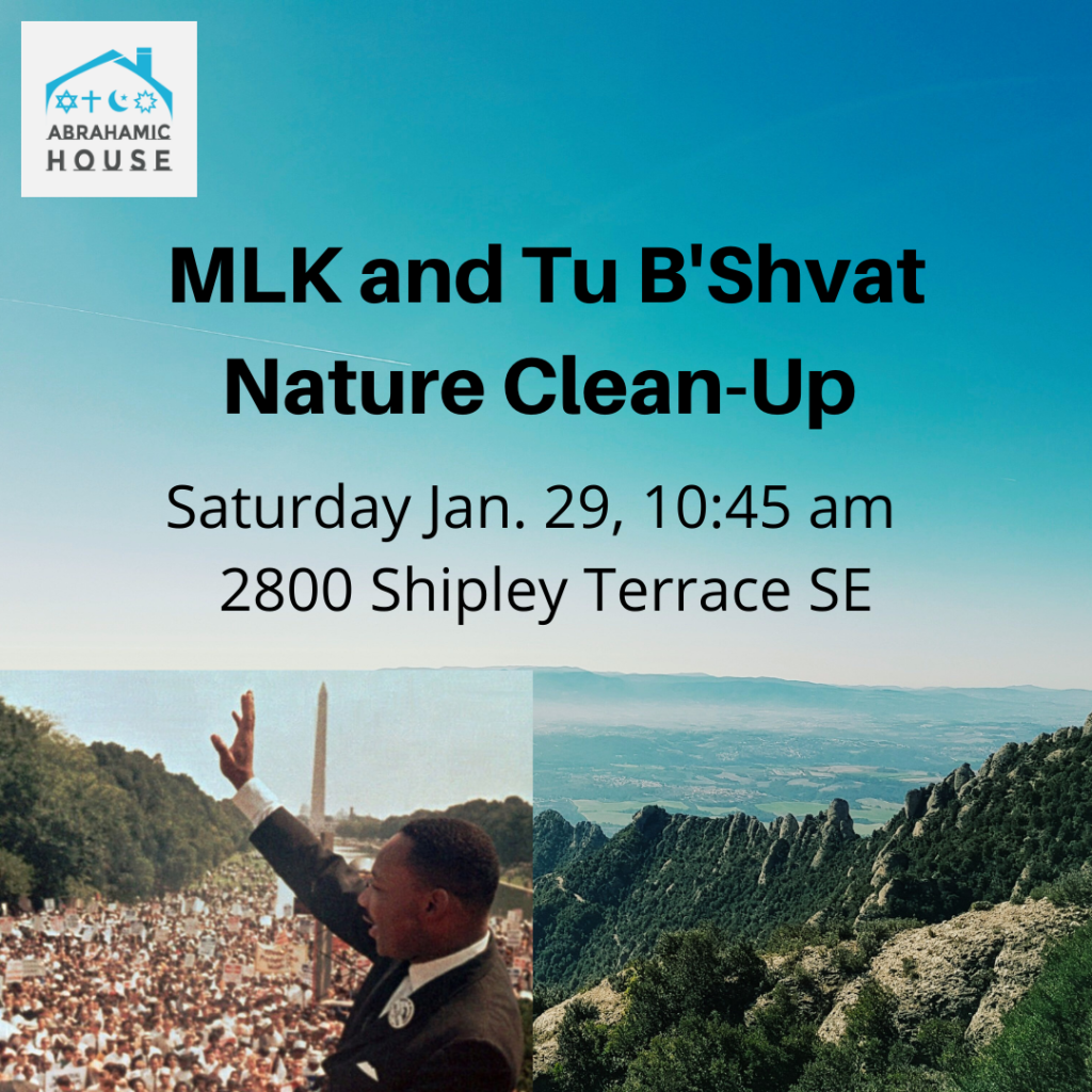 This image has an empty alt attribute; its file name is MLK-and-Tu-BShvat-Nature-Clean-Up-1024x1024.png